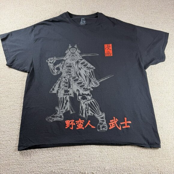 Legendary Other - Legendary Japanese Samurai Warrior T-Shirt Black Men’s Size 3XL